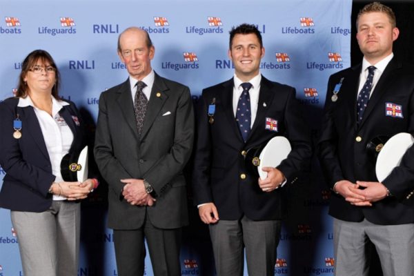 RNLI crewmembers receive Gallantry medals