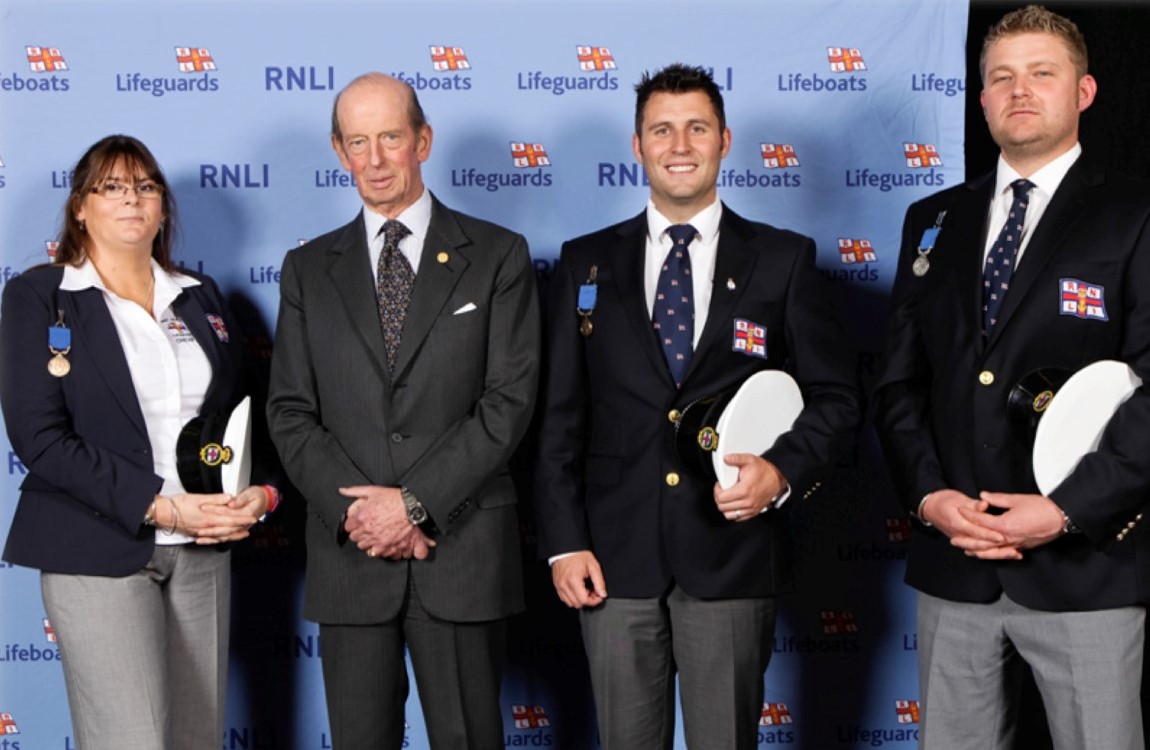 RNLI crewmembers receive Gallantry medals