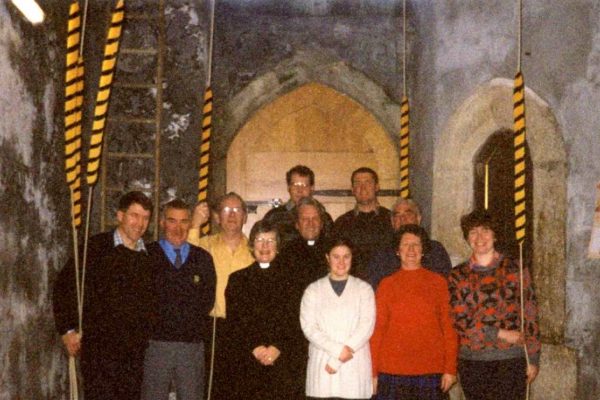 Ringing in the Millennium at St Endellion Church