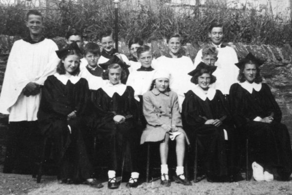 St Peter's Church Choir, August 1951