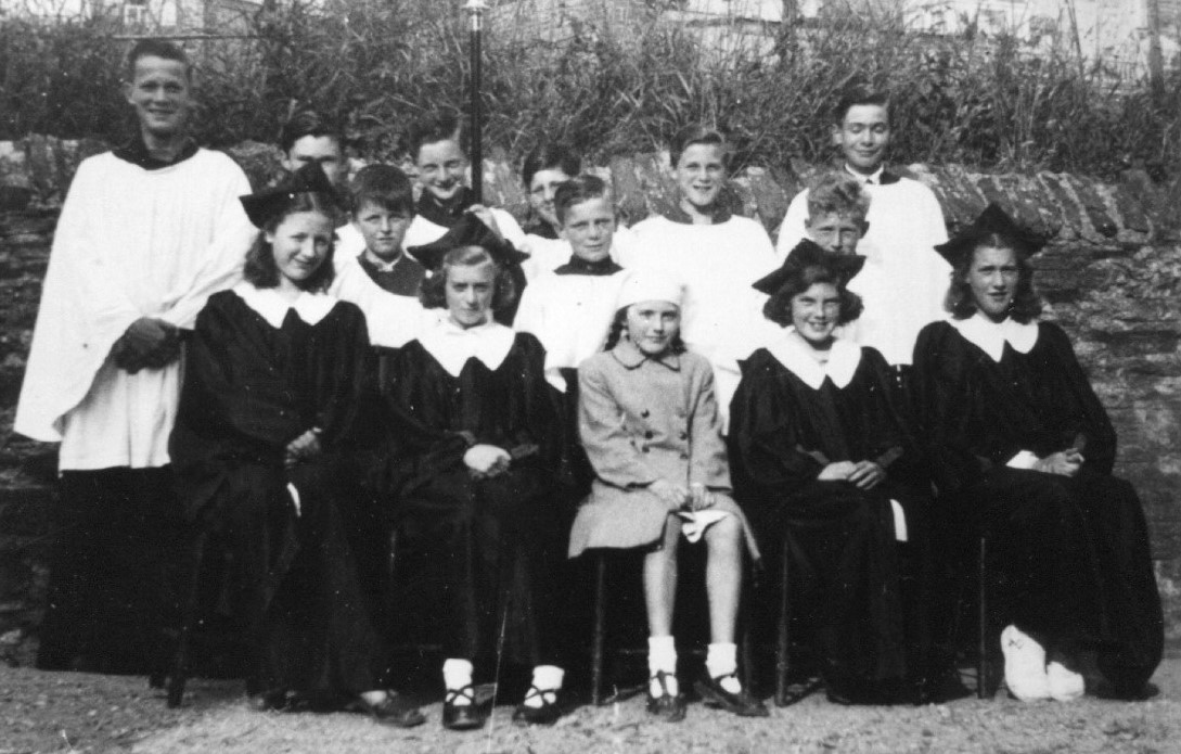 St Peter's Church Choir, August 1951