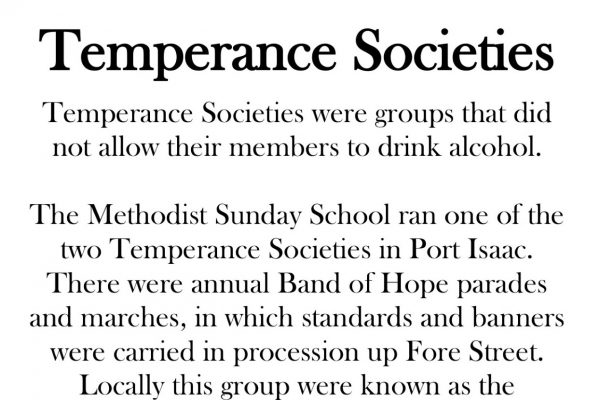 Temperance Societies