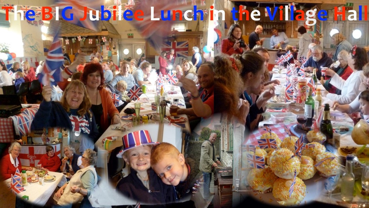 The BIG Jubilee Lunch at the Village hall