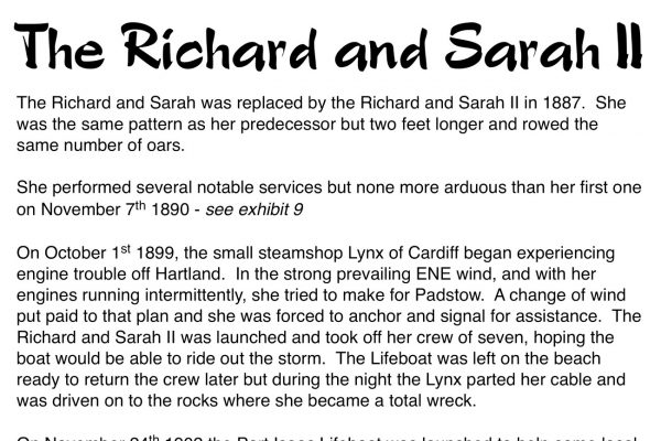 The Richard and Sarah II
