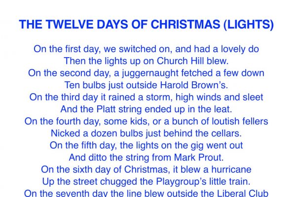 The Twelve Days of Christmas (Lights)