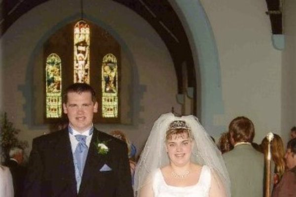 The marriage of Jason Hardy and Elizabeth Dingle