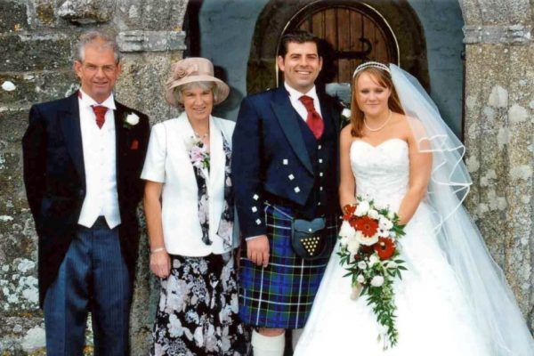 The marriages of two of Barry & Anne Collins' children