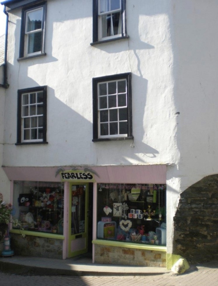 The old newsagents, Fore Street