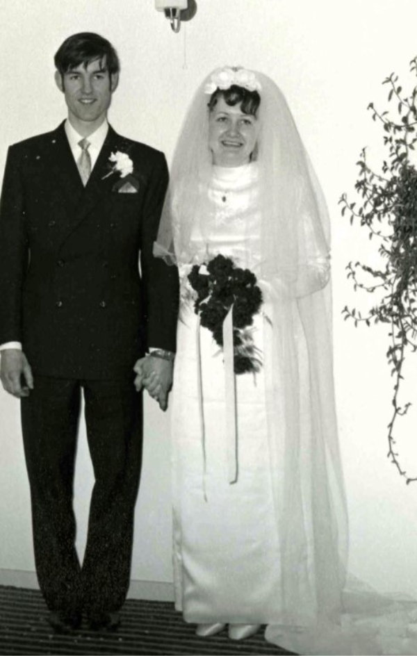 The wedding of Gilbert Dingle and Brenda Crocker