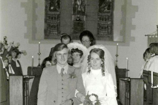 The wedding of Martyn Dingle and Melanie Wherry