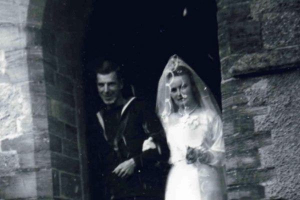 The wedding of Ruby Mitchell and Ernest Studley