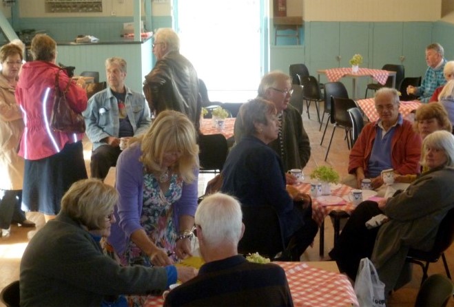 Village Hall Coffee Morning - September 2013