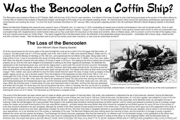 Was the Bencoolen a Coffin Ship