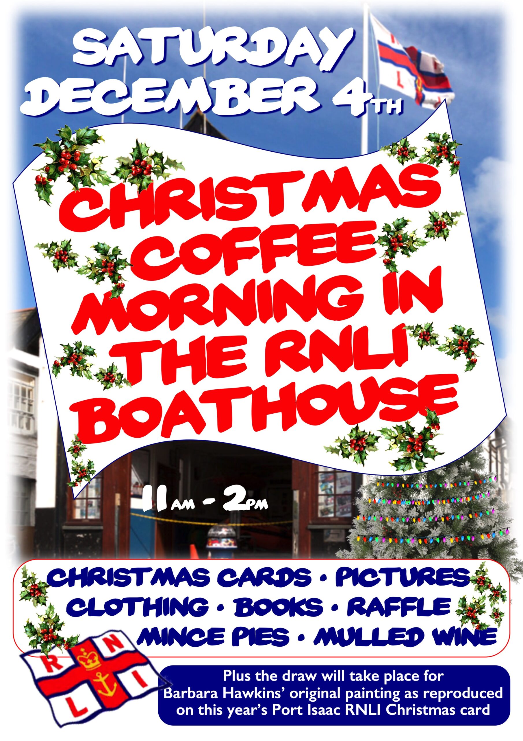 Port Isaac RNLI Christmas Coffee Morning